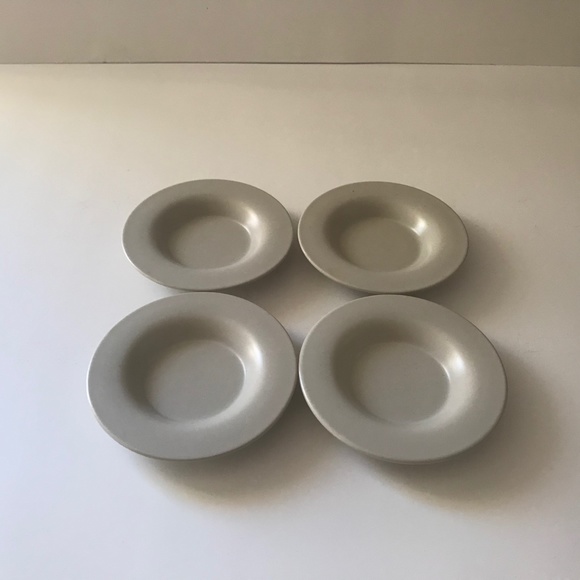 3/$20 4 IKEA Cup Plates Tray Neutral Color Minimal - Picture 2 of 4